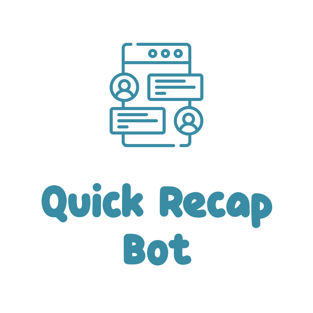 Quick Recap Bot Logo